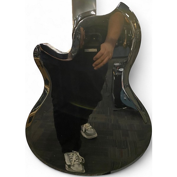 Used Supro 203JB Black Solid Body Electric Guitar