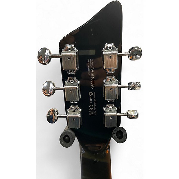 Used Supro 203JB Black Solid Body Electric Guitar