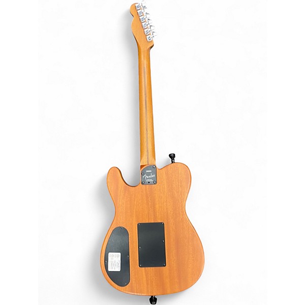Used Fender American Acoustasonic Telecaster Natural Acoustic Electric Guitar
