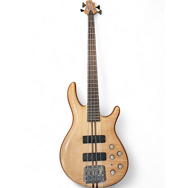 Used Cort A4 Natural Electric Bass Guitar