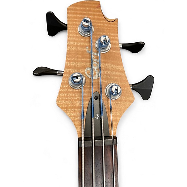 Used Cort A4 Natural Electric Bass Guitar