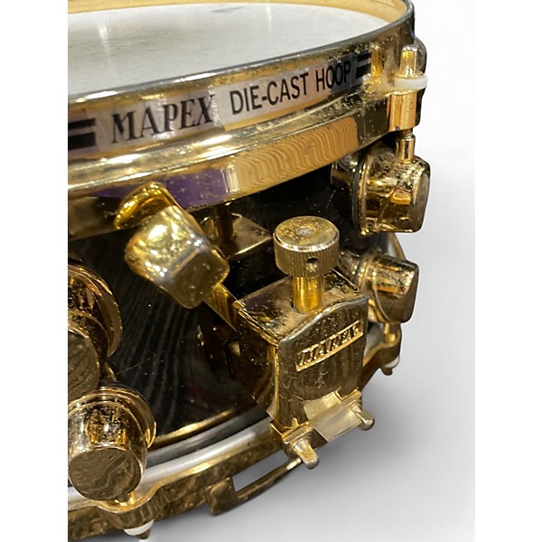 Used Mapex 5.5X13 BLACK PANTHER BRASS Black Drum