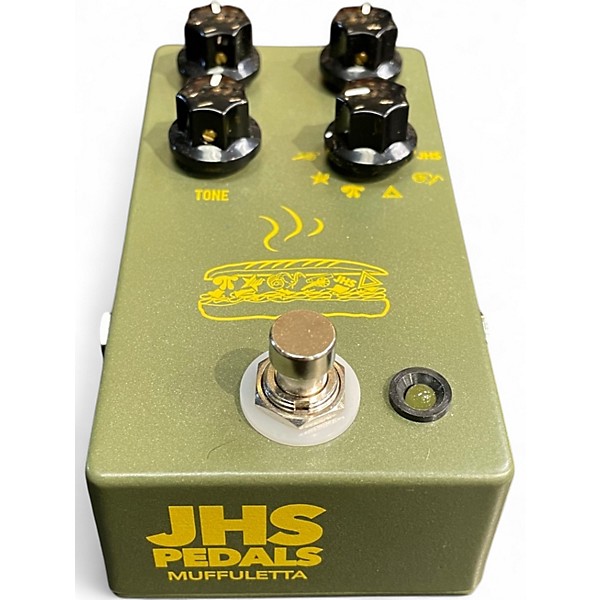 Used JHS Pedals Muffuletta Distortion Fuzz Effect Pedal