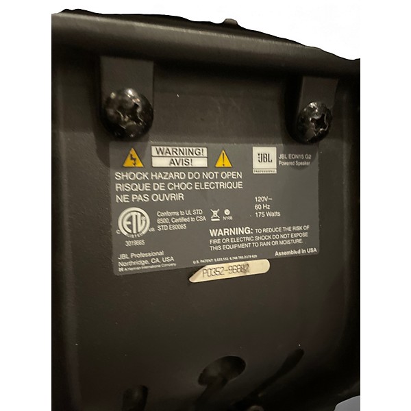 Used JBL EON15 G2 Powered Speaker