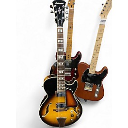 Used Ibanez AG195 2 Color Sunburst Hollow Body Electric Guitar