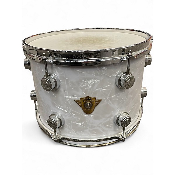 Used DW 4 Piece Classic Series Mahogany WHITE MARINE PEARL Drum Kit