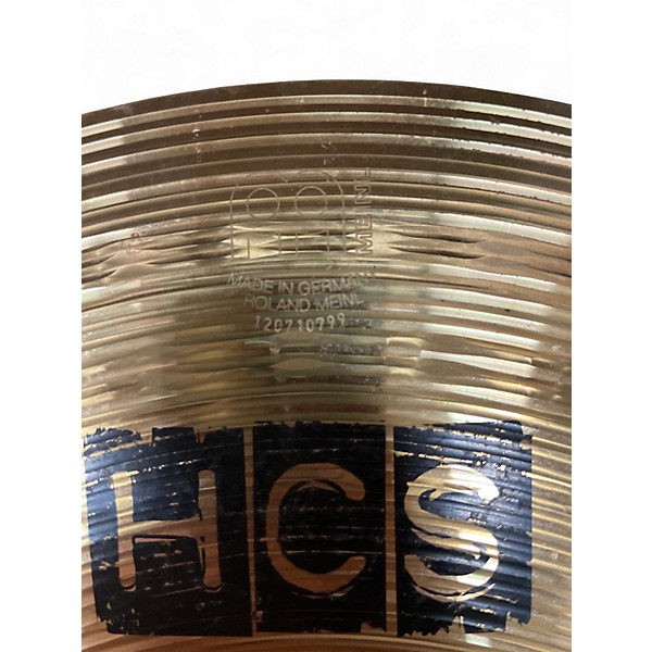 Used MEINL 14in HCS Hi Hat Pair Cymbal