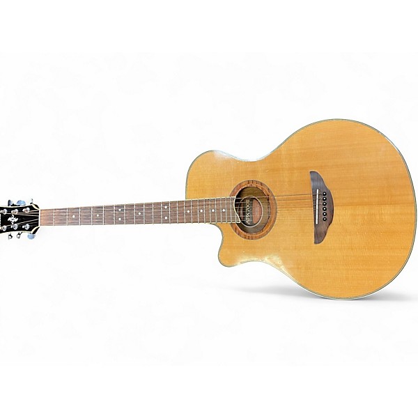 Used Yamaha APX700II Natural Acoustic Electric Guitar