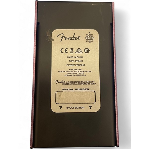 Used Fender THE PELT Effect Pedal