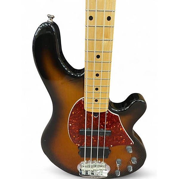 Used Lakland USA 44-14 Sunburst Electric Bass Guitar
