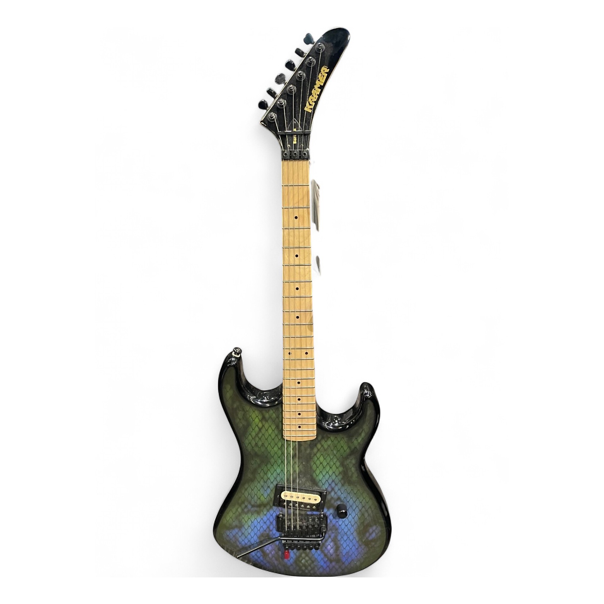 Used Kramer BARETTA VIPER Snakeskin Solid Body Electric Guitar