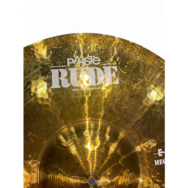 Used Paiste 24in rude mega power ride Cymbal