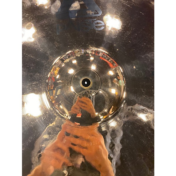 Used Paiste 18in alpha rock crash Cymbal