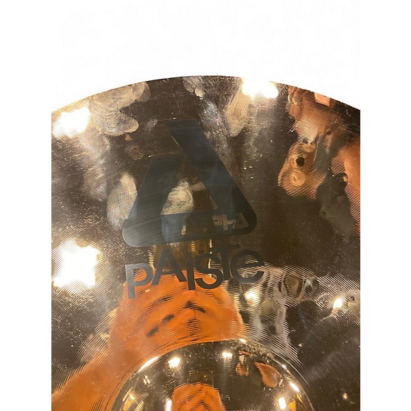 Used Paiste 18in alpha rock crash Cymbal