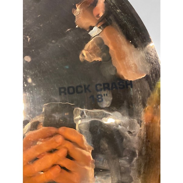 Used Paiste 18in alpha rock crash Cymbal