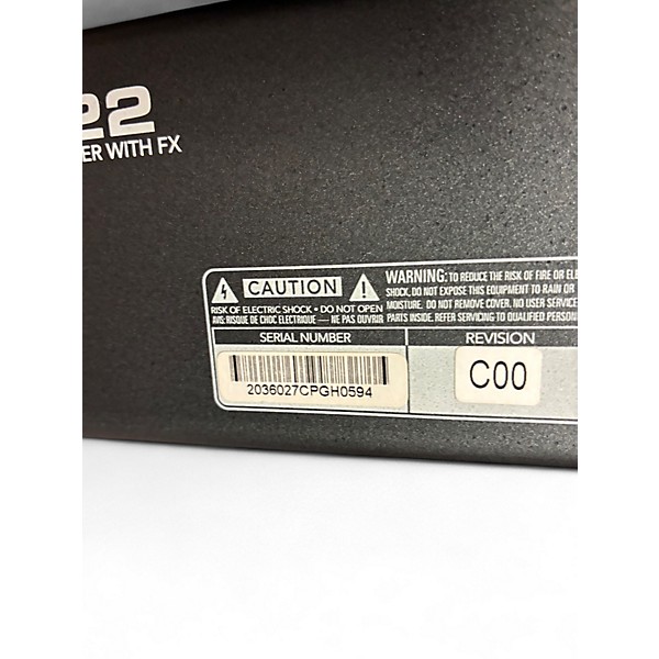 Used Mackie PROFX22 Unpowered Mixer