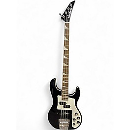 Used Jackson CBXNT Black & White Electric Bass Guitar