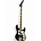 Used Jackson CBXNT Black & White Electric Bass Guitar thumbnail