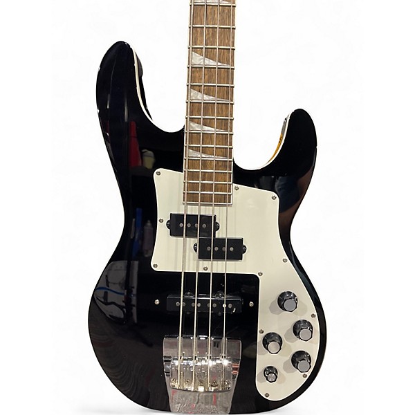 Used Jackson CBXNT Black & White Electric Bass Guitar