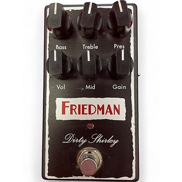 Used Friedman Dirty Shirley Overdrive Effect Pedal