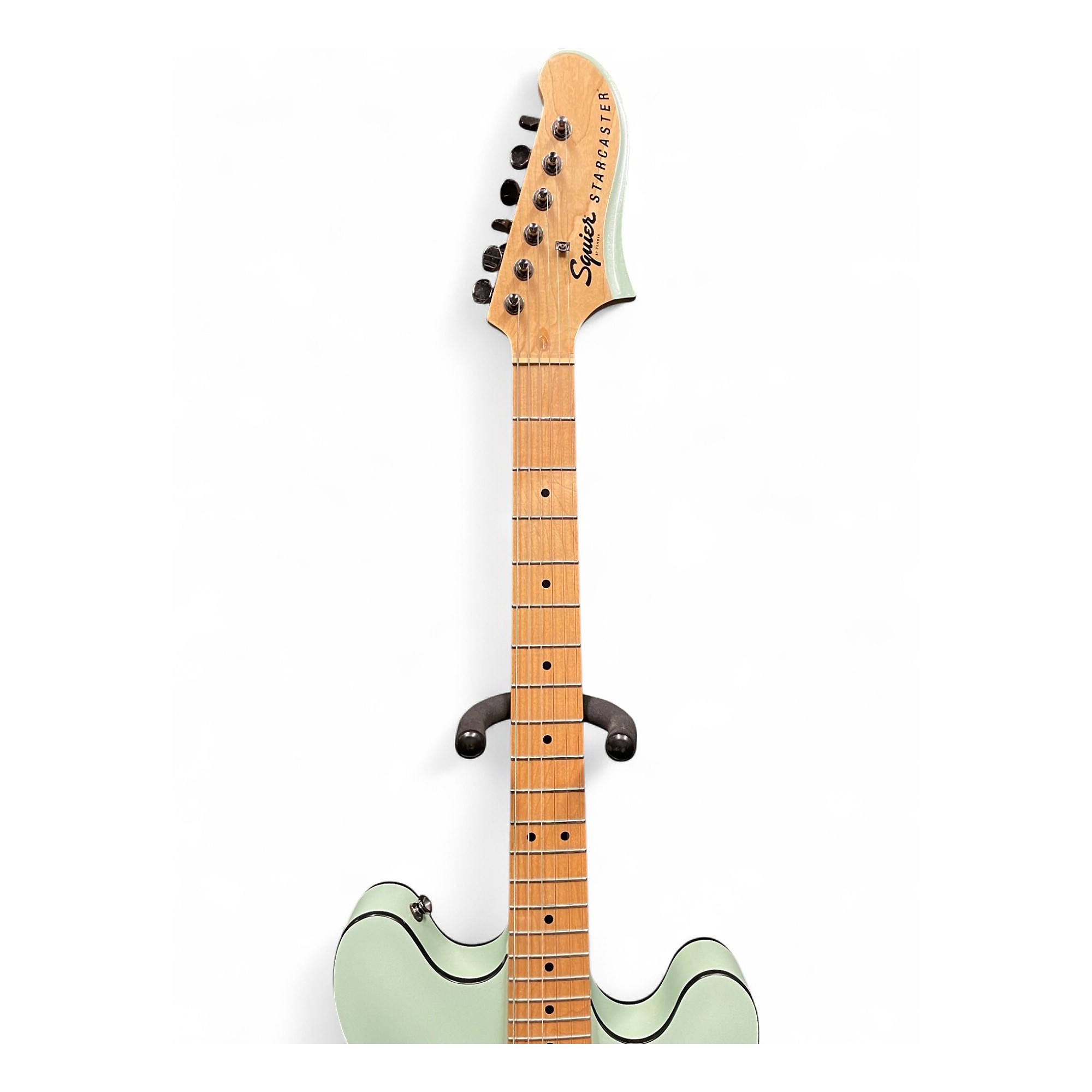 Used Squier Contemporary Active Starcaster Surf Pearl Hollow Body