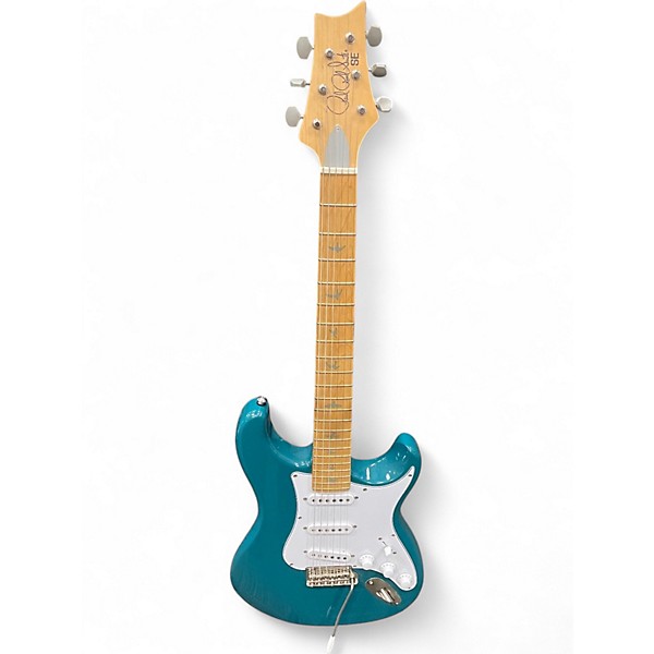Used PRS SE Silver Sky Nylon Blue Solid Body Electric Guitar