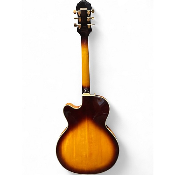 Used 1990 Epiphone PRE JOE PASS Sunburst Hollow Body Electric Guitar