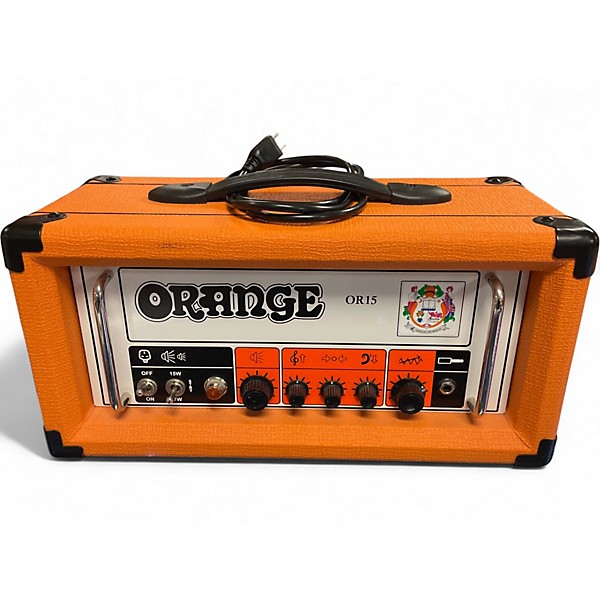 Used Orange Amplifiers OR15H 15W Tube Guitar Amp Head