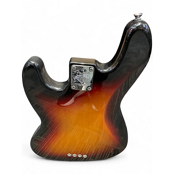 Used 2000 Fender 60TH ANNIVERSARY AMERICAN STANDARD JAZZ BASS 2 Tone Sunburst Electric Bass Guitar