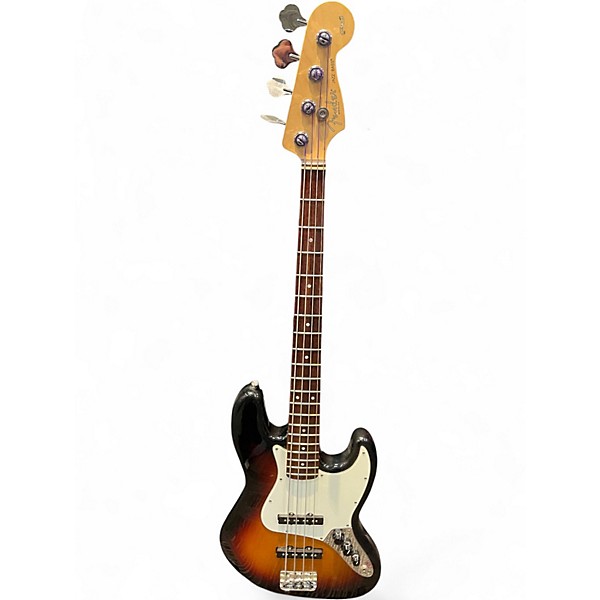 Used 2000 Fender 60TH ANNIVERSARY AMERICAN STANDARD JAZZ BASS 2 Tone Sunburst Electric Bass Guitar