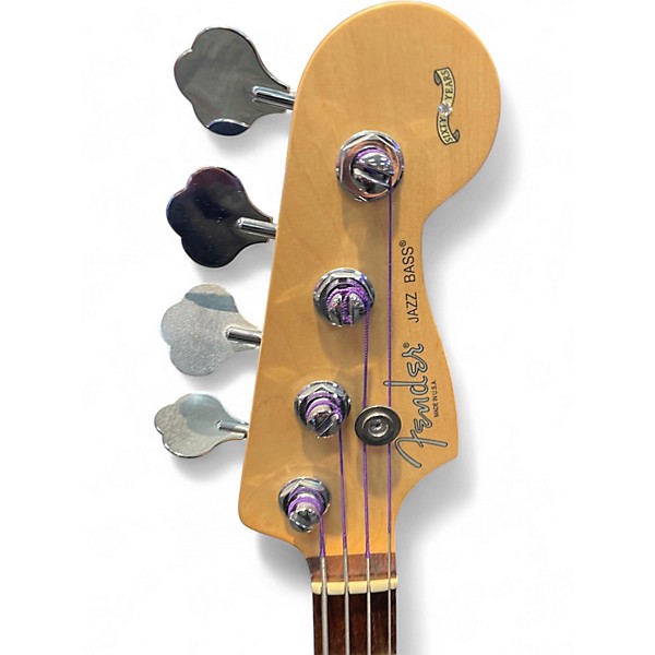 Used 2000 Fender 60TH ANNIVERSARY AMERICAN STANDARD JAZZ BASS 2 Tone Sunburst Electric Bass Guitar