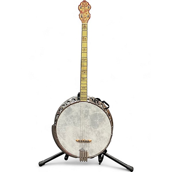 Vintage 1930s Bacon & Day Montana Silver Bell Style No. 1 Natural Banjo