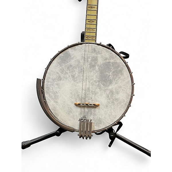 Vintage 1930s Bacon & Day Montana Silver Bell Style No. 1 Natural Banjo