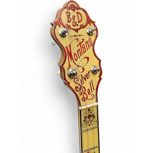 Vintage 1930s Bacon & Day Montana Silver Bell Style No. 1 Natural Banjo