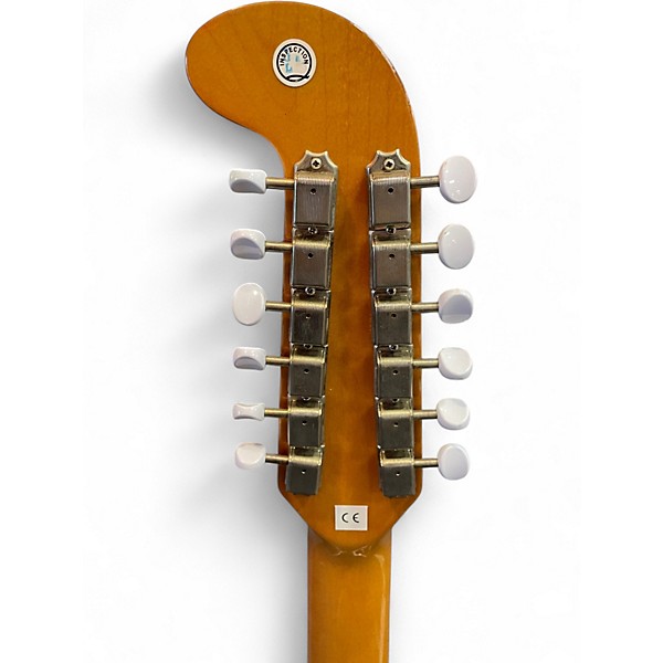 Used Fender Villager SCE Natural 12 String Acoustic Electric Guitar