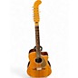Used Fender Villager SCE Natural 12 String Acoustic Electric Guitar
