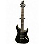 Used Schecter Guitar Research C1 Custom FR Black Solid Body Electric Guitar thumbnail