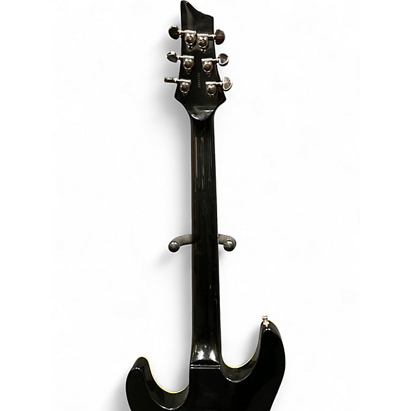 Used Schecter Guitar Research C1 Custom FR Black Solid Body Electric Guitar