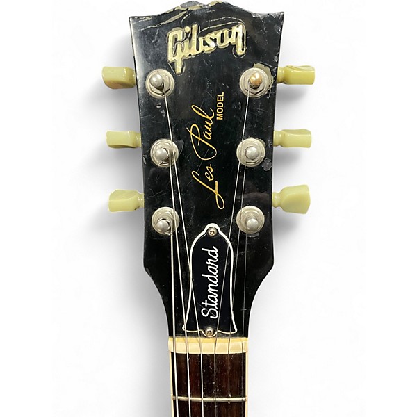 Vintage 1995 Gibson Les Paul Standard Black Solid Body Electric Guitar