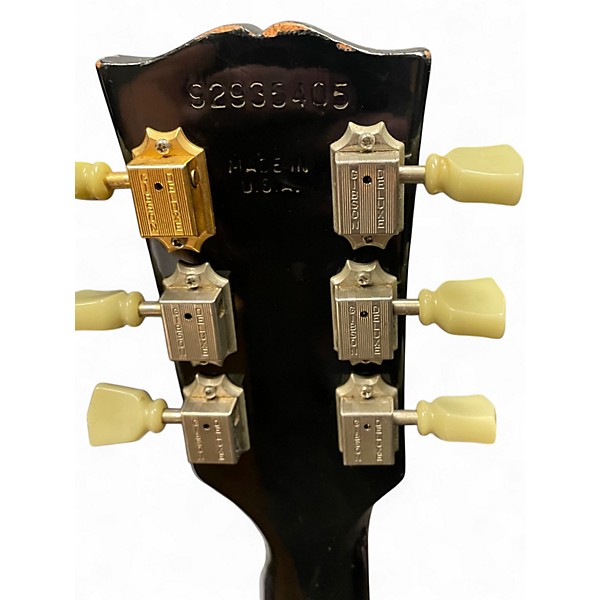 Vintage 1995 Gibson Les Paul Standard Black Solid Body Electric Guitar