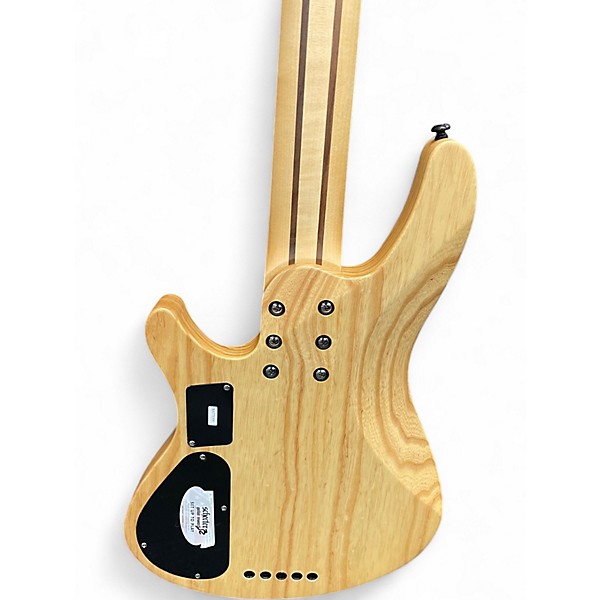 Used Schecter Guitar Research Reaper 5 String Charcoal Electric Bass Guitar