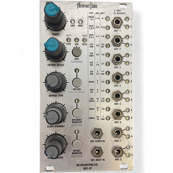 Used Abstract Data ADE-32 OCTOCONTROLLER Drum Machine