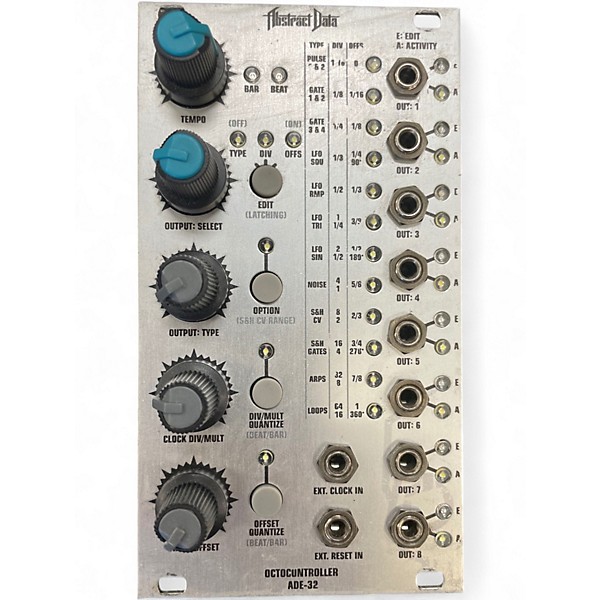 Used Abstract Data ADE-32 OCTOCONTROLLER Drum Machine