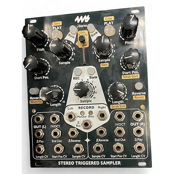 Used 4ms STEREO TRIGGERED SAMPLER Drum Machine