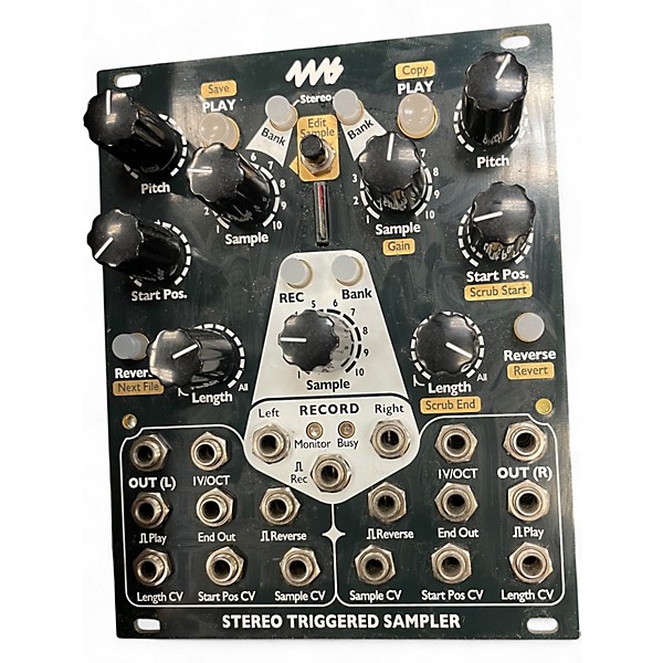 Used 4ms STEREO TRIGGERED SAMPLER Drum Machine