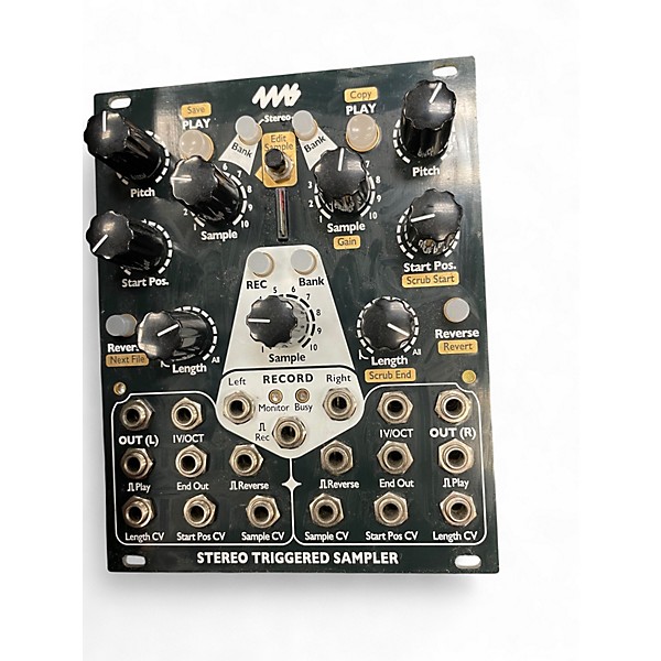 Used 4ms STEREO TRIGGERED SAMPLER Drum Machine