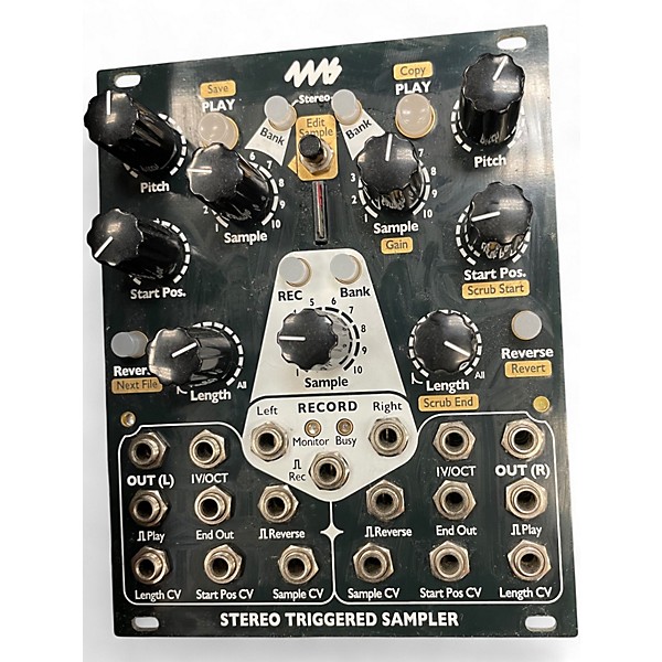 Used 4ms STEREO TRIGGERED SAMPLER Drum Machine