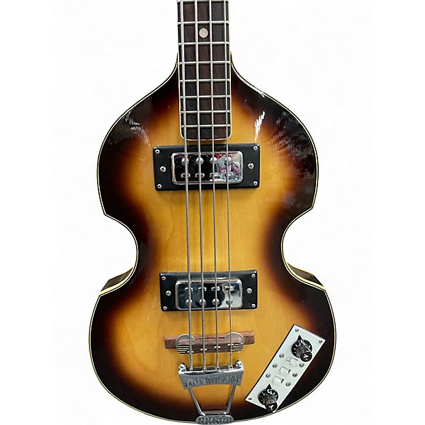 Used 1970s Miscellaneous MIJ Violin Bass Sunburst Electric Bass Guitar
