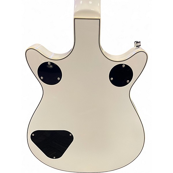 Used Gretsch Guitars G5237 Electromatic Double Jet FT Surf Green and White Solid Body Electric Guitar