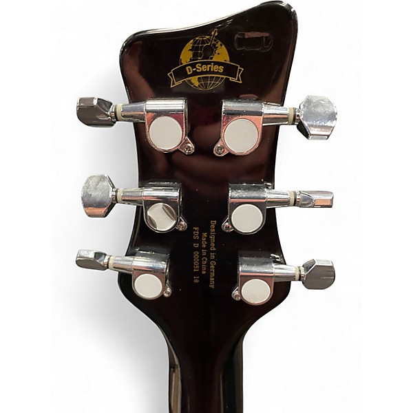 Used Framus D-Series Panthera Trans Black Solid Body Electric Guitar